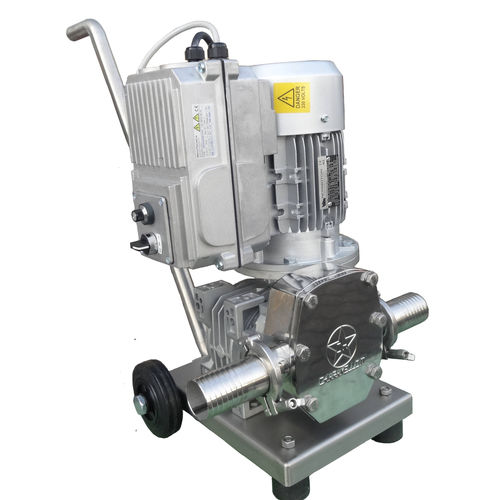 Pompa a rotore - MONOLOBI 100 - Chiaramello industria s.r.l - per siero di latte / per vino / per il miele