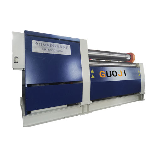 Calandra a 4 rulli - GJW12H-25X2500 - Nantong Guoji Machinery Equipment Co.,Ltd. - idraulica / automatica / con pannello di controllo mobile