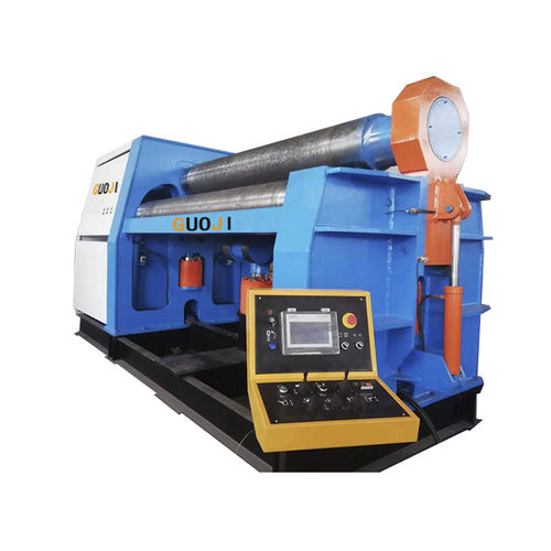 Calandra a 4 rulli - GJW12H-30X2500 - Nantong Guoji Machinery Equipment Co.,Ltd. - idraulica / automatica / con pannello di controllo mobile