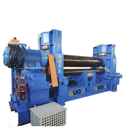 Calandra a 3 rulli - GJW11S-40X2500 - Nantong Guoji Machinery Equipment Co.,Ltd. - idraulica / automatica / con pannello di controllo mobile