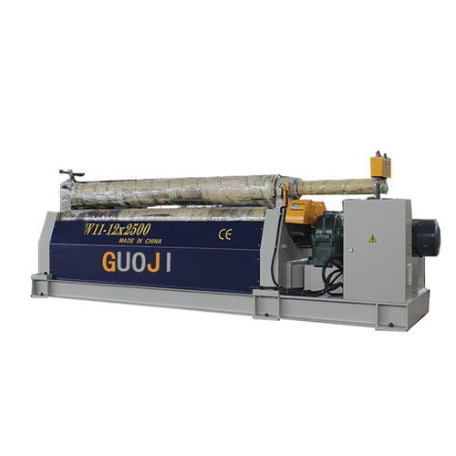 Calandra a 3 rulli - GJW11-12X2500 - Nantong Guoji Machinery Equipment Co.,Ltd. - elettrica