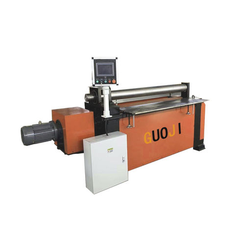 Calandra a 2 rulli - GJW10-3X2000 - Nantong Guoji Machinery Equipment Co.,Ltd. - idraulica / automatica / CNC