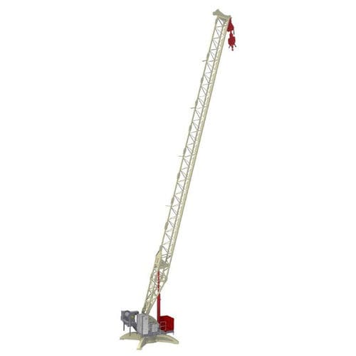 Gru fissa - CDK 100-16 - TEREX CRANES - con braccio impennabile / a torre / derrick
