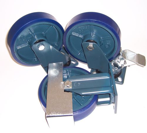 Ruota con fascia - ZETA SOFT + E70 series - LAG SPA - in ghisa / liscia / a sfere