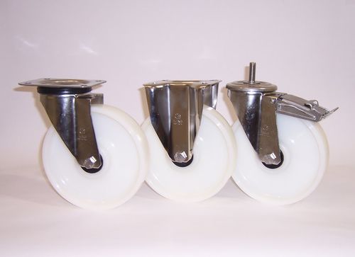 Ruota con fascia - POLINYL + INOX20 series - LAG SPA - in poliammide / a sfere / in poliuretano