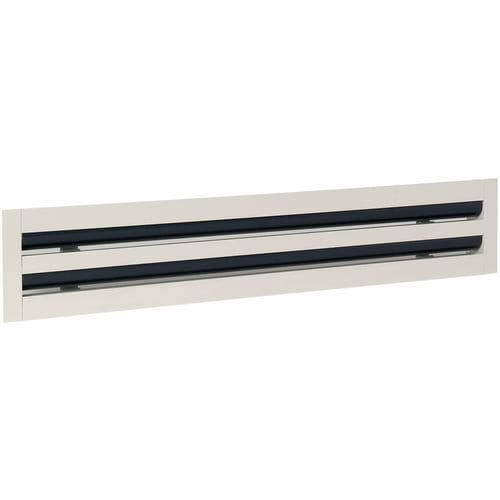 Diffusore d'aria a sezione rettangolare - LINED® - Aldes - da soffitto / verticale / fisso