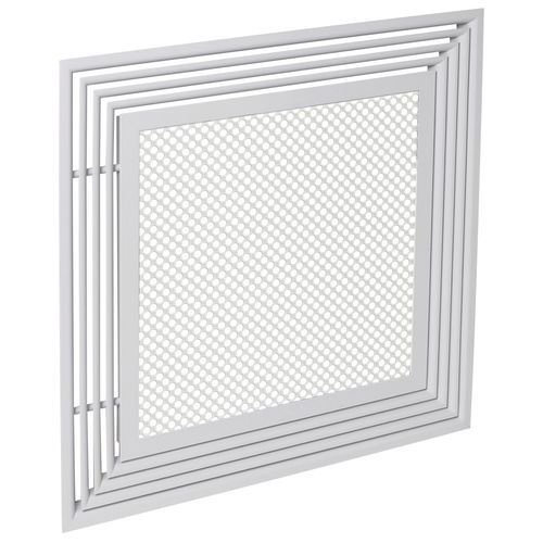 Diffusore d'aria quadrato - ALD 610 K - Aldes - a parete / da soffitto / doppio