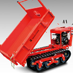 Transporter cingolato - XG series  - MARUYAMA (SHANGHAI) TRADING CO., INC - ribaltabile