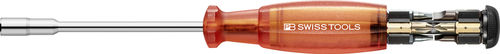 Cacciavite porta inserti - PB 6465 Red - PB Swiss Tools ( Shanghai) Trading Co.,Ltd - piatto / con foro esagonale / torx