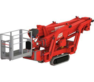 Piattaforma articolata cingolata - LEO 21 GT - Teupen - con motore diesel / compatta