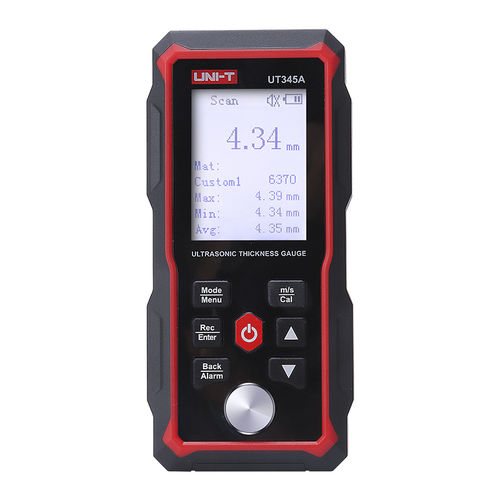 Misuratore di spessore per metallo - UT345A - UNI-TREND TECHNOLOGY (CHINA) CO., LTD. - lastra / portatile / ad ultrasuoni