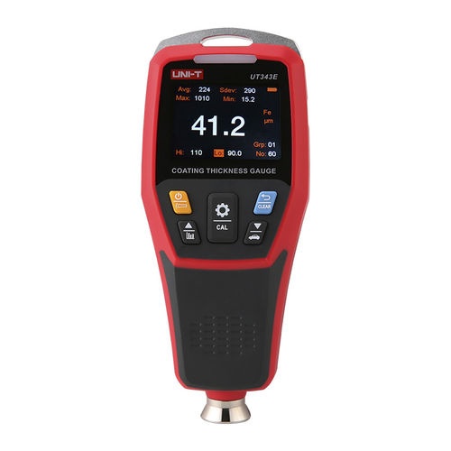 Misuratore di spessore di rivestimento - UT343E  - UNI-TREND TECHNOLOGY (CHINA) CO., LTD. - per metallo / per materiale non ferroso / portatile