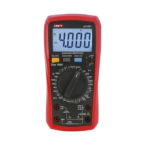 Multimetro digitale - UT105+ - UNI-TREND TECHNOLOGY (CHINA) CO., LTD. - portatile / 1000 V / 10 A
