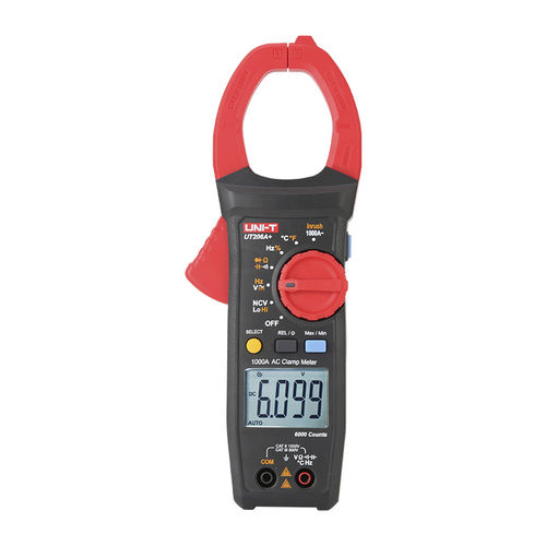 Multimetro a pinza digitale - UT205A+ - UNI-TREND TECHNOLOGY (CHINA) CO., LTD. - portatile / 1000 A / cat II