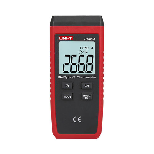 Termometro a termocoppia - UT320 series - UNI-TREND TECHNOLOGY (CHINA) CO., LTD. - con sonda / con display LCD / K