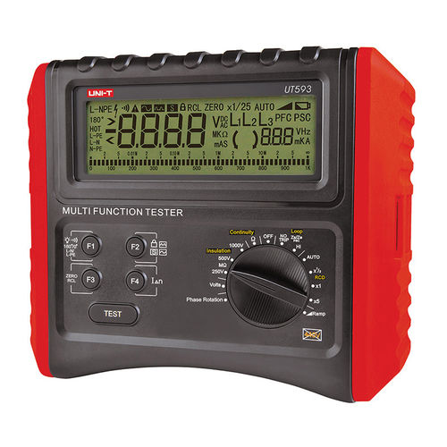 Tester di impedenza - UT590 series - UNI-TREND TECHNOLOGY (CHINA) CO., LTD. - di sequenza di fasi / RCD / di tensione