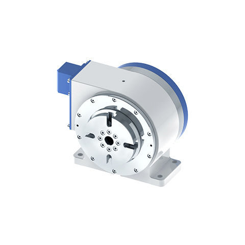 Tavola rotante azionata a motore - DZGD-125A8 - Guangzhou Haozhi Industrial Co., Ltd - orizzontale / verticale / per macchina utensile