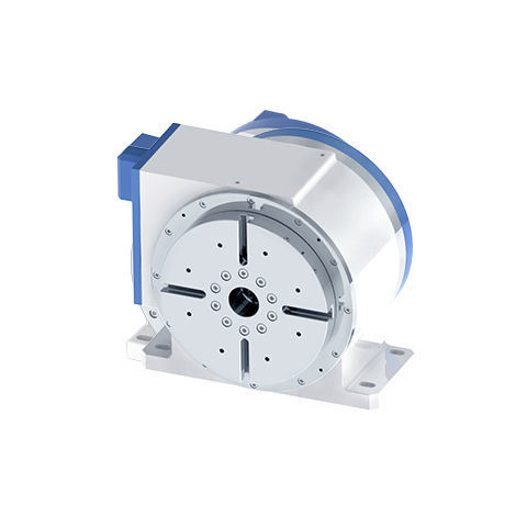 Tavola rotante azionata a motore - DZDH-255-200-160-253-A26-A - Guangzhou Haozhi Industrial Co., Ltd - orizzontale / per macchina utensile / a presa diretta