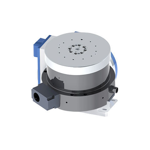 Tavola rotante azionata a motore - DZGD-200A7 - Guangzhou Haozhi Industrial Co., Ltd - verticale / per macchina utensile / a presa diretta