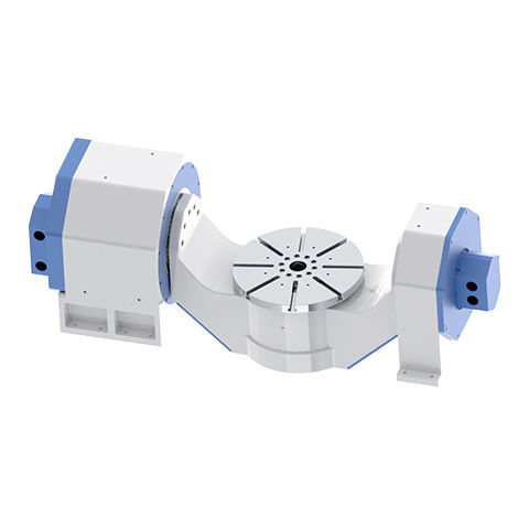 Tavola rotante azionata a motore - DZDC-350-60／200-557／253-A26W-A／A - Guangzhou Haozhi Industrial Co., Ltd - verticale / inclinabile / per macchina utensile