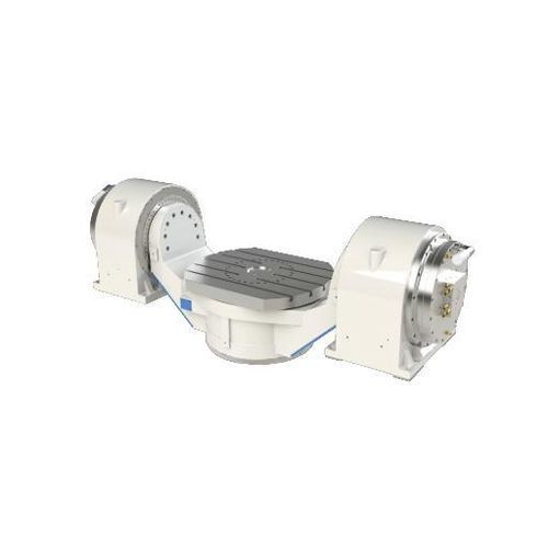 Tavola rotante azionata a motore - DZDC-800-100/100-4500/2250-A50W-HJH1 - Guangzhou Haozhi Industrial Co., Ltd - verticale / per macchina utensile / a presa diretta