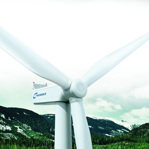 Generatore eolico a riduttore planetario - N117/3600 - Nordex Energy - a velocità regolabile