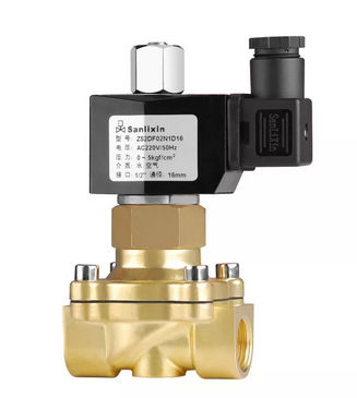 Elettrovalvola a comando diretto - ZS  - SANLIXIN SOLENOID VALVE CO., LTD - a 2/2 vie / normalmente aperta / aria
