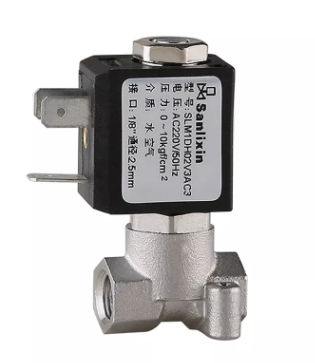 Elettrovalvola a comando diretto - SLM - SANLIXIN SOLENOID VALVE CO., LTD - a 2/2 vie / normalmente chiusa / per acqua
