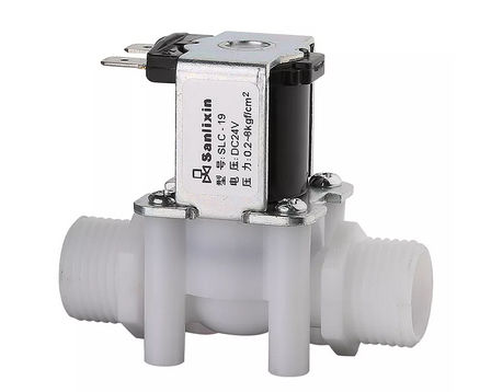 Elettrovalvola a comando diretto - SLC  - SANLIXIN SOLENOID VALVE CO., LTD - a 2 vie / normalmente chiusa / per acqua