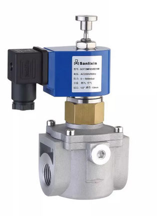 Elettrovalvola ad effetto diretto - SCFT  - SANLIXIN SOLENOID VALVE CO., LTD - a 2 vie / NO / per gas