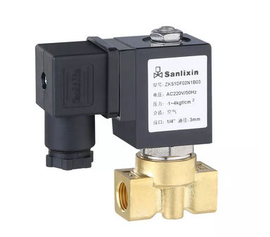 Elettrovalvola a comando diretto - ZKS - SANLIXIN SOLENOID VALVE CO., LTD - a 2/2 vie / normalmente chiusa / per acqua