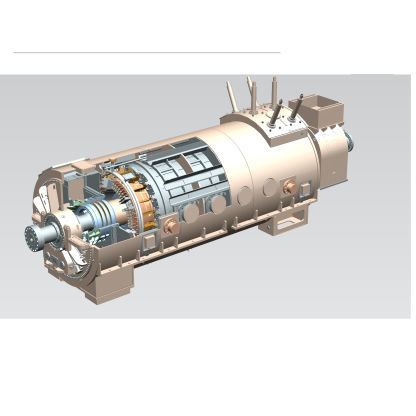 Gruppo elettrogeno a turbina - Shanghai Electric Group Co., Ltd. - trifase / in containers / ad iniezione indiretta