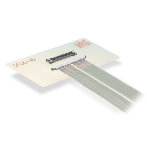 Connettore di dati - DF56 Series - Hirose Electric Europe B.V. - microcoassiale / SMT / filo a scheda