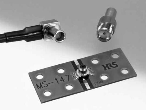 Commutatore unipolare - MS-147 series - Hirose Electric Europe B.V. - ad inserimento / RF / DC
