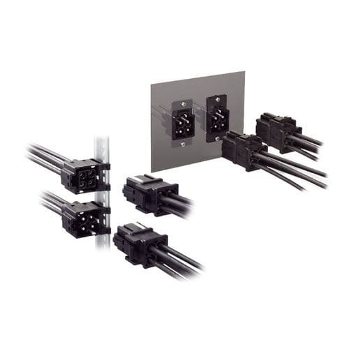 Connettore di alimentazione elettrica - EM35M Series - Hirose Electric Europe B.V. - DIN / parallelo / crimpabile