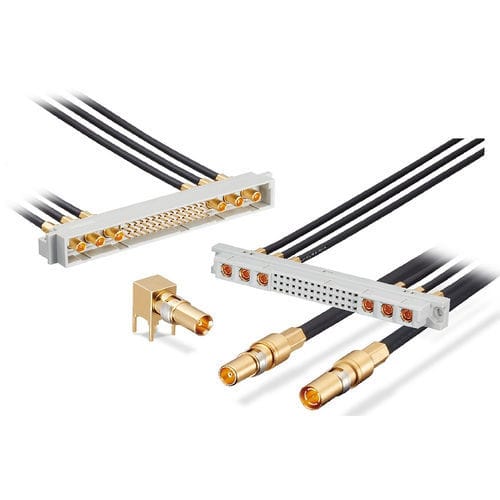 Connettore combinato - PO51/PO72 Series - Hirose Electric Europe B.V. - DIN / coassiale / FPC