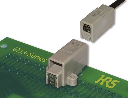 Connettore coassiale - GT13 Series - Hirose Electric Europe B.V. - di dati / diritto / rettangolare