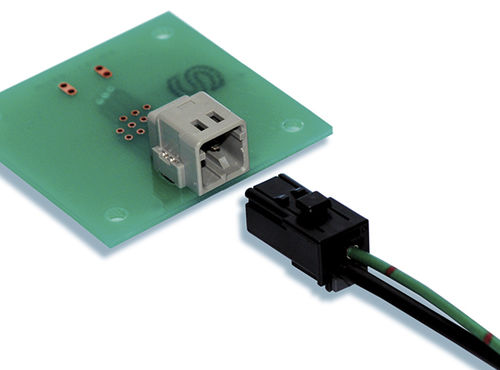 Connettore coassiale - GT26 series - Hirose Electric Europe B.V. - rettangolare / crimpabile / per scheda elettronica
