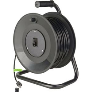 Avvolgitore per cavo dati - LCIMKR-12-328-TEL - lightcast - retrattile / aperto / trasportabile