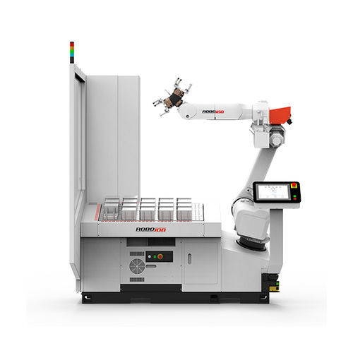 Cella robotizzata di carico - Mill-Assist Essential - RoboJob - di scarico / di fresatura / per pezzi piccoli