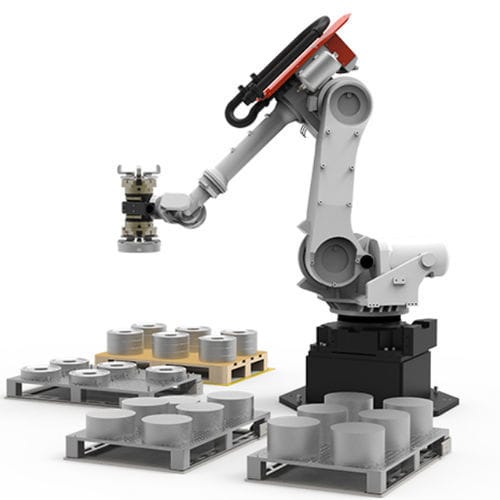 Cella robotizzata di carico - Pallet-Load Multi - RoboJob - di scarico / di fresatura