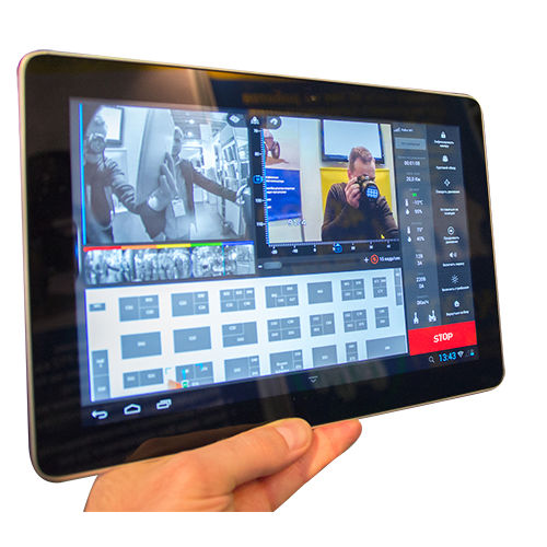 Controllore di robot touch screen - Rover S5 - SMP Robotics Systems Corp. - mobile