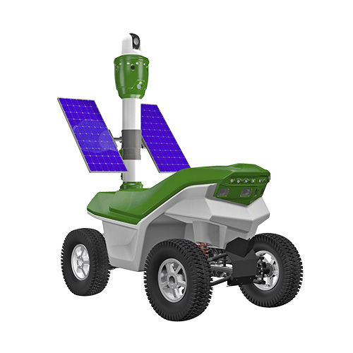 Robot di soveglianza mobile - S5s - SMP Robotics Systems Corp. - autonomo / da esterno / a energia solare