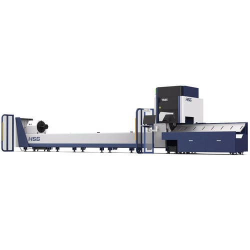 Macchina da taglio per tubi - TS - HSG LASER CO.,LTD - laser a fibra / per metallo / a comando numerico