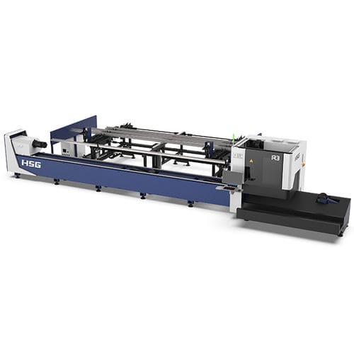 Macchina da taglio laser a fibra - R3/R3 Plus - HSG LASER CO.,LTD - per metallo / per tubi / CNC