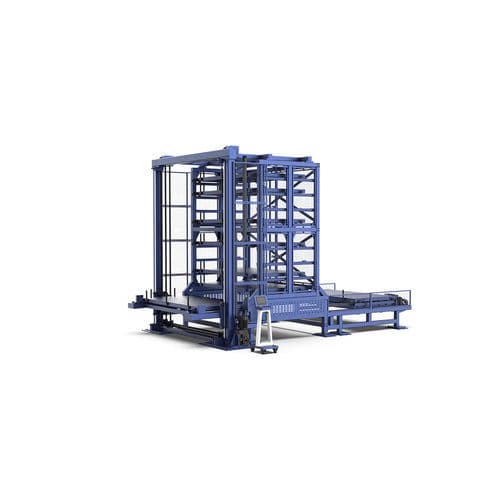 Torre di stoccaggio per lamiera - Store series - HSG LASER CO.,LTD - automatico