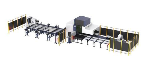 Macchina da taglio laser - T series - HSG LASER CO.,LTD - rotativa / per metallo / per tubi
