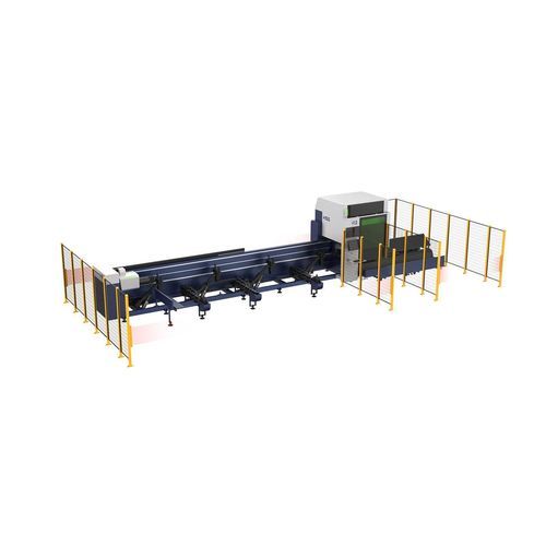 Macchina da taglio laser a fibra - R2 - HSG LASER CO.,LTD - per metallo / per tubi / con carico/scarico automatizzato