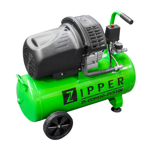 Compressore a pistone - ZI-COM50-2V510E - Zipper Maschinen - d'aria / elettrico / su rotelle