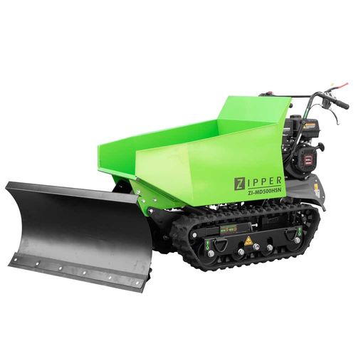 Mini dumper cingolato - ZI-MD500HSN - Zipper Maschinen - con motore a combustione / a scarico frontale